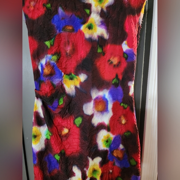 Zara Multicolored Sleeveless Maxi Dress - Picture 7 of 7